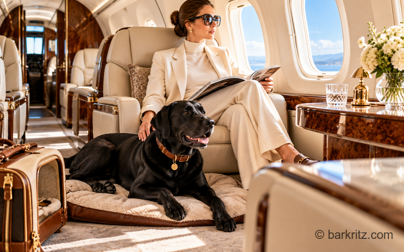 flying private with pets